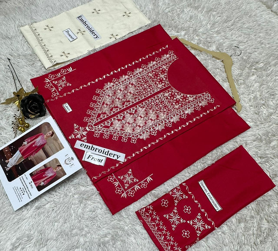 LAWN EMBROIDERED 2 PIECE