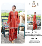 2 PIECE EMBROIDERED SHIRT TROUSER