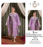 EMBROIDERED 2 PIECE LAWN 6012