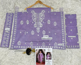 EMBROIDERED 2 PIECE LAWN 6012