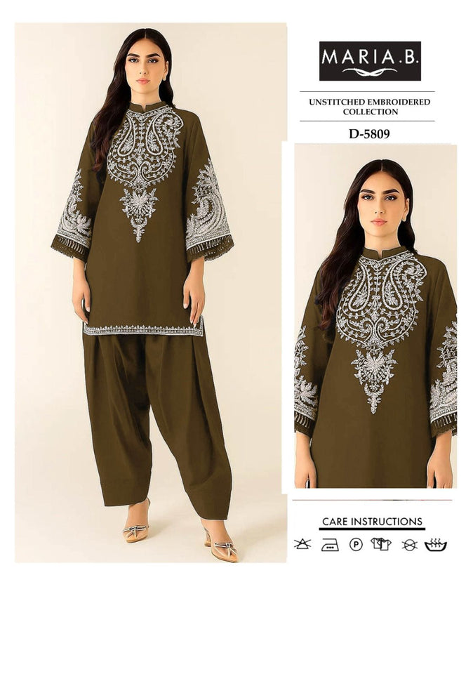 EMBROIDERED 2 PIECE LAWN WEAR