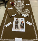 EMBROIDERED 2 PIECE LAWN WEAR