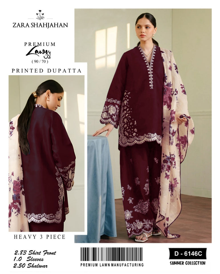 LUXURY SUMMER 3 PIECE LAWN