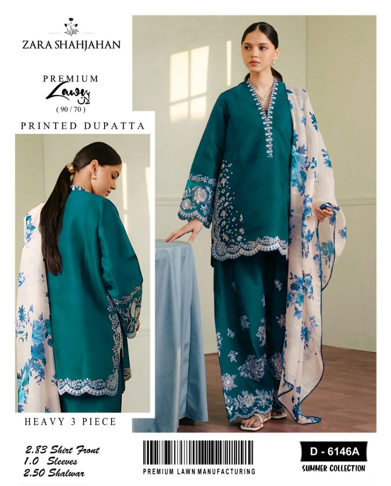 LUXURY SUMMER COLLECTION 3 PIECE LAWN