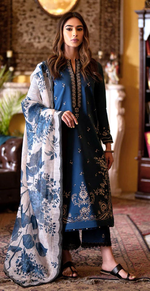 3 PIECE EMBROIDERED LUXURY WEARS