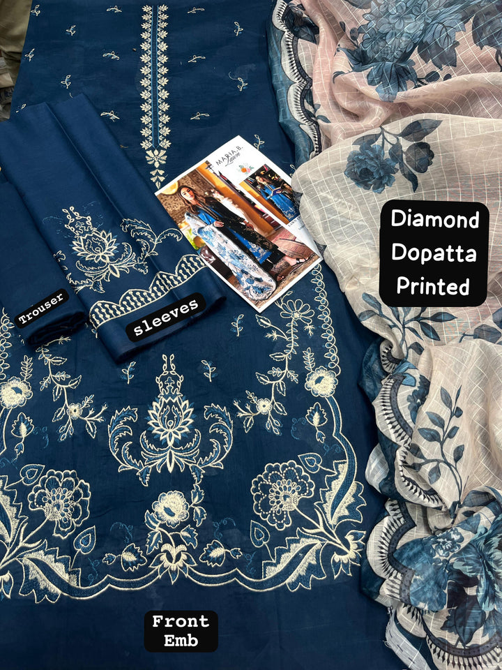 3 PIECE EMBROIDERED LUXURY WEARS